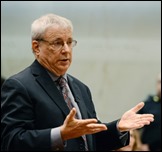 October 8, 2014 - Albany, New York USA: Attorney Steve Wise of The Nonhuman Rights Project argues its case on behalf of Tommy, a chimpanzee in New York state who supporters argue is being unlawfully held against his will. In a press release, the NhRP explained their hopes for Tommy, as well as three other chimpanzees also believed to be held against their will in a couple New York-based facilities. (Adam Nadel/Polaris) /// 

