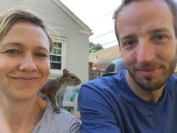 Inci Demirkanli and her husband